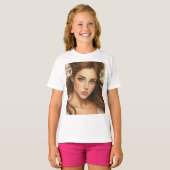 Mooi meisje 11 t-shirt (Voorkant volledig)