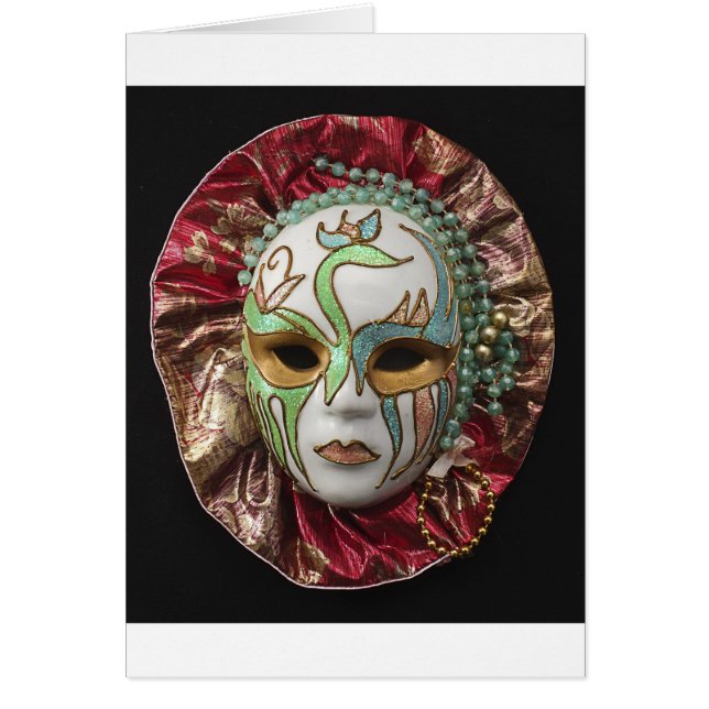 Mooi meisje Carnival-masker (Voorkant)