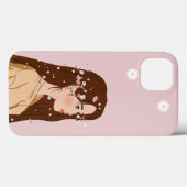Mooi meisje Case-Mate iPhone case (Achterkant (horizontaal))