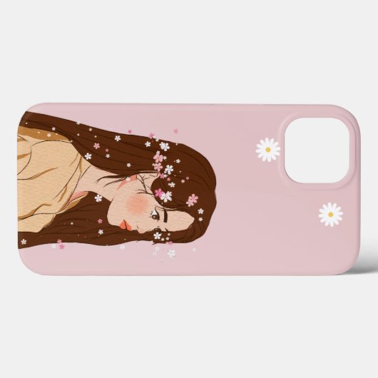 Mooi meisje Case-Mate iPhone case (Achterkant (horizontaal))
