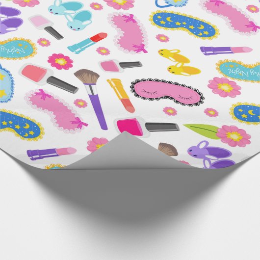 Mooi meisje Chic Cadeaupapier (Hoek)