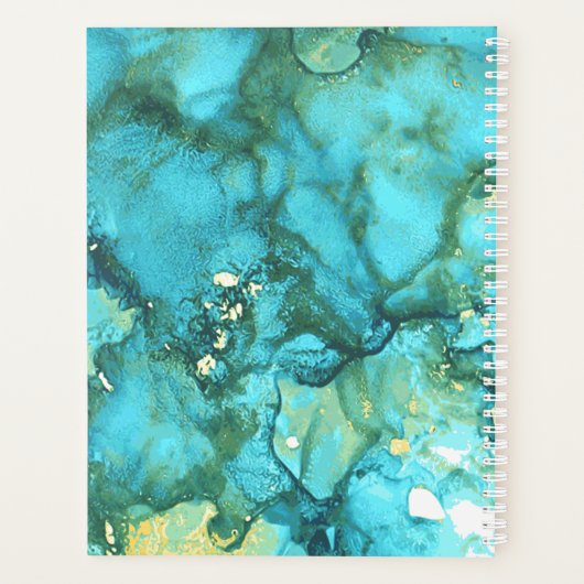 Mooi meisje dat je hard kunt doen | Monogram Planner (Achterkant)