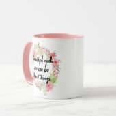 Mooi meisje dat je HARDE DINGEN Mok KUNT DOEN (Voorkant links)