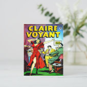 Mooi meisje en vrolijke jongens Comic Briefkaart (Staand voorkant)