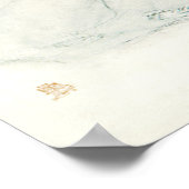 Mooi meisje en zwarte kat poster (Hoek)