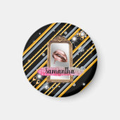 Mooi meisje Gift Elegant Chic Custom Magneet (Voorkant)