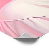 Mooi Meisje in een roze zonnebril Poster (Hoek)