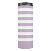 mooi meisje met roze boog thermosbeker (Achterkant)