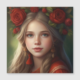 Mooi meisje met slinger