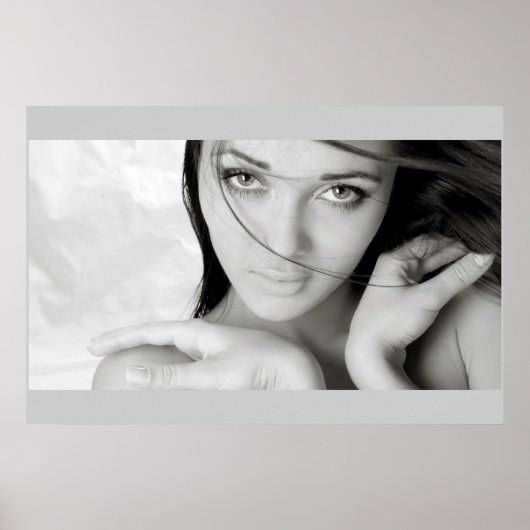 mooi meisje poster (Voorkant)