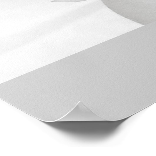 mooi meisje poster (Hoek)