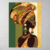 Mooi meisje poster (Voorkant)