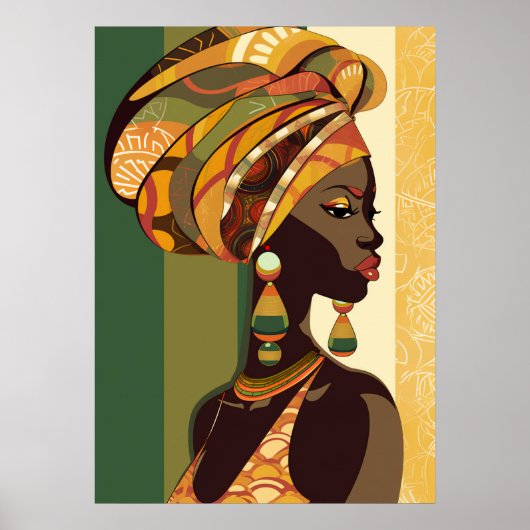 Mooi meisje poster (Voorkant)