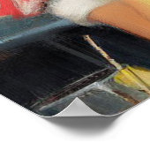  mooi meisje schilderij poster (Hoek)