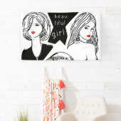 mooi meisje spandoek (Insitu)