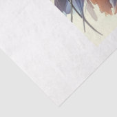 Mooi meisje tissuepapier (Detail)