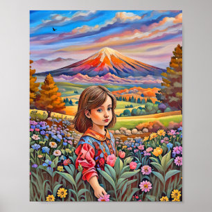 Mooi meisje uit Ararat Poster Paper (Matte)