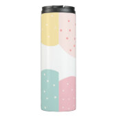 Mooi meisjesachtig Kawaii Avocado Ballerina Verple Thermosbeker (Achterkant)