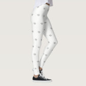 Mooi meisjesachtig, lippen, wit leggings (Rechts)