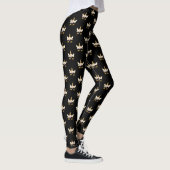 Mooi meisjesachtig, zwart, eenhoorn leggings (Rechts)