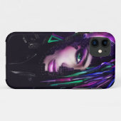 Mooi meisjesiphone4 hoesje (Achterkant (horizontaal))