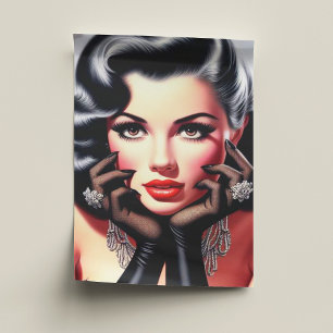  mooi meisjesportret tissuepapier