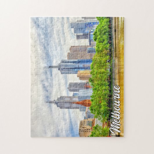 Mooi Melbourne, Australië Legpuzzel (Verticaal)