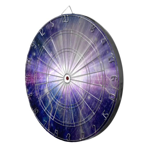 Mooi melkwegstelsel 2 dartbord (Voorkant Rechts)