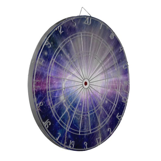 Mooi melkwegstelsel 2 dartbord (Voorkant Links)