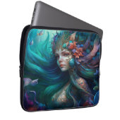 Mooi Mermaid Laptop Hoesje Laptop Sleeve (Voorkant Rechts)