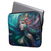 Mooi Mermaid Laptop Hoesje Laptop Sleeve (Voorkant Links)