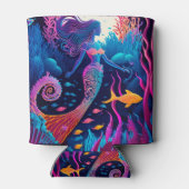 Mooi Mermaid Zee Nymph Blikjeskoeler (Achterkant)