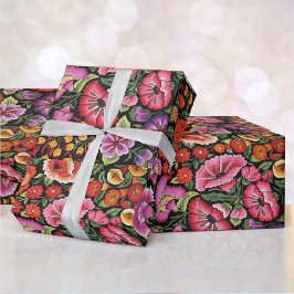 Mooi Mexicaans borduurpatroon Cadeaupapier