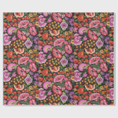 Mooi Mexicaans borduurpatroon Cadeaupapier (Vlak)