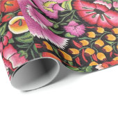 Mooi Mexicaans borduurpatroon Cadeaupapier (Rol Hoek)