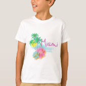 Mooi Miami Florida T-shirt (Voorkant)