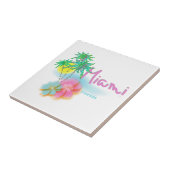 Mooi Miami Florida Tegeltje (Zijkant)