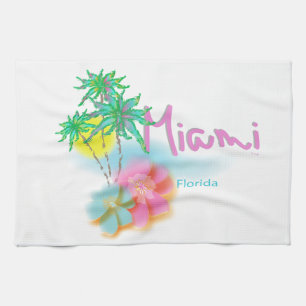 Mooi Miami Florida Theedoek