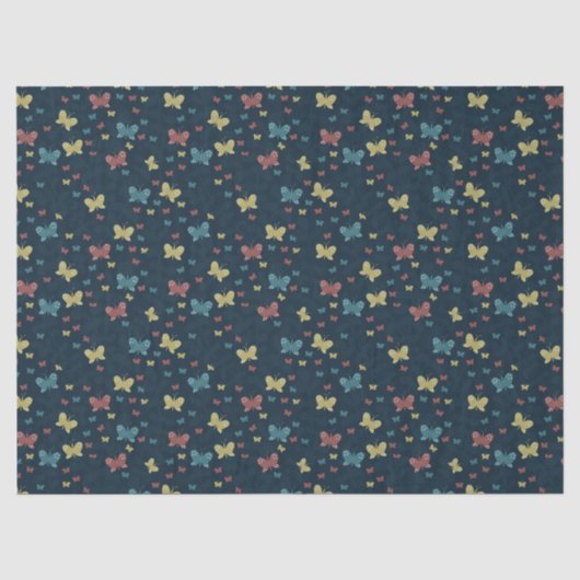 mooi minimalistisch vlinders tissuepapier (Voorkant)