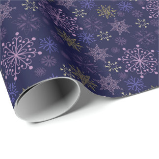 Mooi Mix Sneeuwvlokken Patroon Cadeaupapier