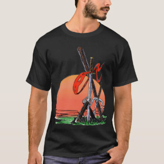 Mooi model Ninja Gaiden Retro T-shirt