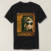 Mooi model Warren Art Zevon Gift Movie Fans T-shirt (Design voorkant)