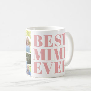 Mooi modern Beste Mimi ooit 3 foto cadeau Koffiemok