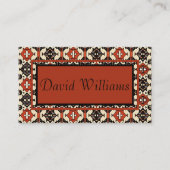 Mooi modern geometrisch ontwerp Visitekaartje (Voorkant)