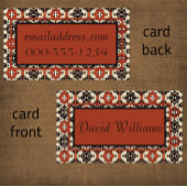 Mooi modern geometrisch ontwerp Visitekaartje