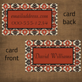 Mooi modern geometrisch ontwerp Visitekaartje