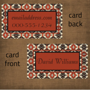 Mooi modern geometrisch ontwerp Visitekaartje