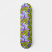 Mooi modern Leafy Pattern Persoonlijk Skateboard (Voorkant)