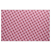 Mooi modern roze gerbera-ventilatorpatroon stof (Fat Quarter)