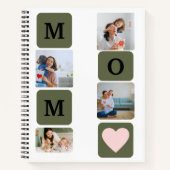 Mooi Moederdag cadeau spiraal notebook Notitieboek (Voorkant)